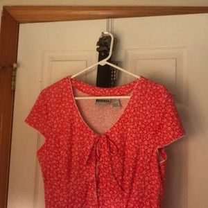 Vintage 1990's Lace Up Front Sundress